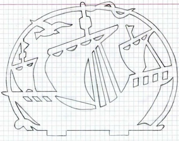 Чертежи для лобзика