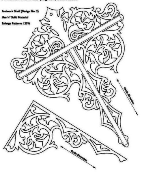 Рисунки для художественного выпиливания