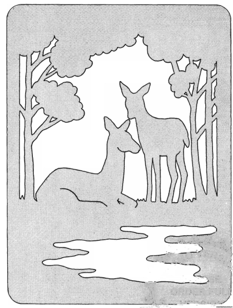 Рисунки для вырезания лобзиком