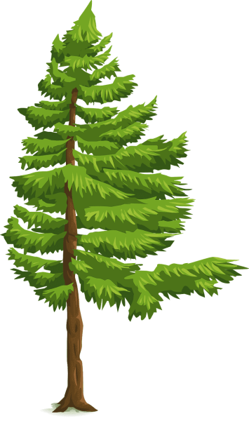 Мультяшные деревья