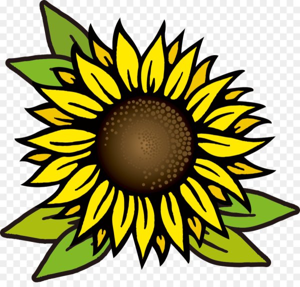 Значок подсолнух