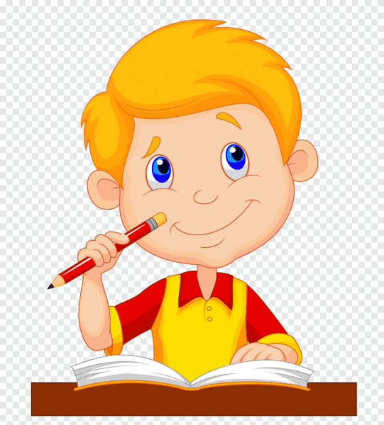 Ученик думает