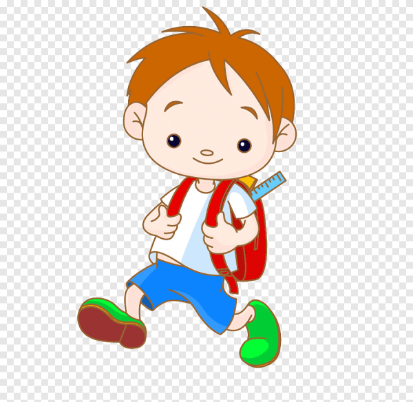 Мультяшные школьники