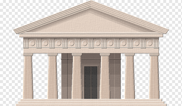 Архитектура античной Греции портик фронтон