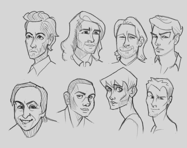 Лицо референс