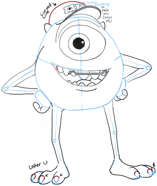 Майк Вазовски скетчи