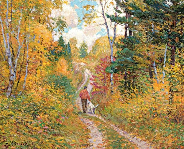 Николай Васильевич Кузьмин. «Пушкин в Тригорском». 1935.