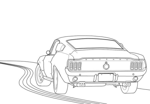 Dodge Challenger 69 вид спереди