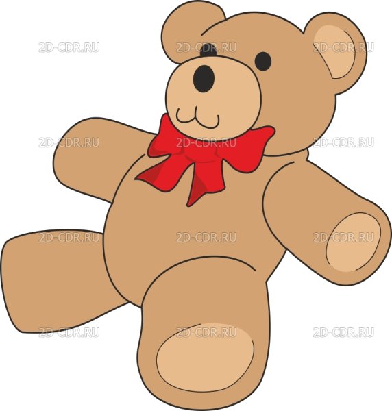 Нарисовать мягкую игрушку