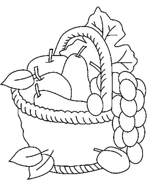 Корзинка дары осени