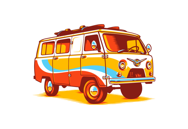 УАЗ Буханка для срисовки