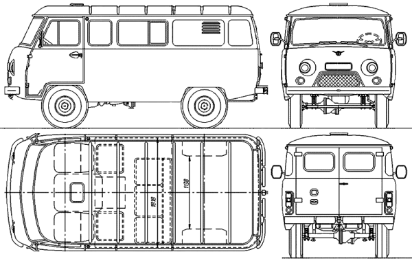 УАЗ-452 пожарный СССР