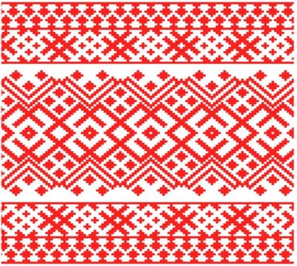 Чувашский орнамент Кеске