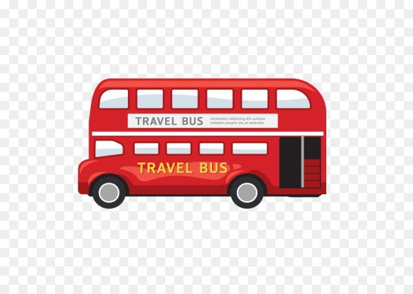 Дабл Деккер автобус рисунок