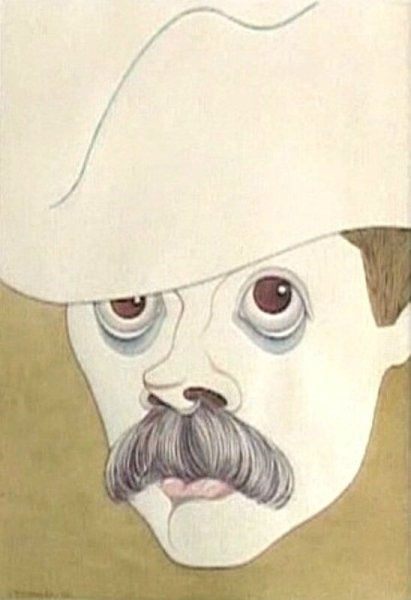 Юрий Богатырев автопортрет