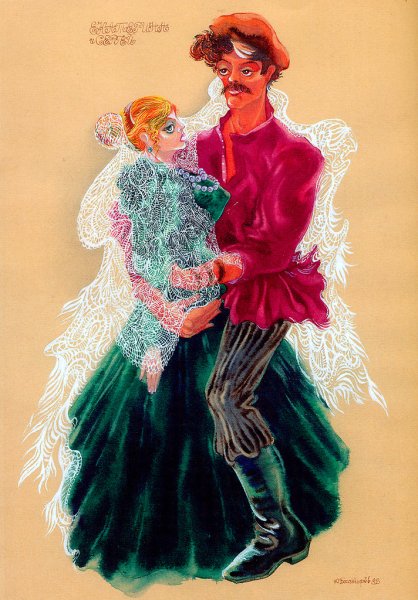 Шаржи Юрия Богатырева дружеские