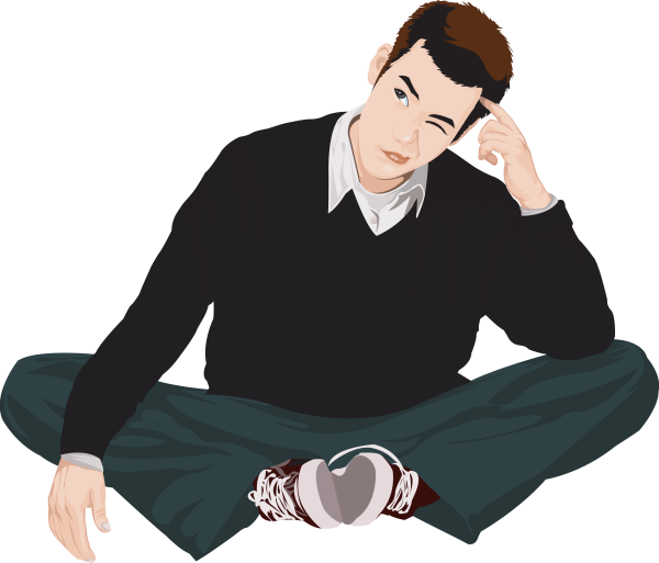 Парень вектор