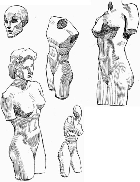 Женская талия референс