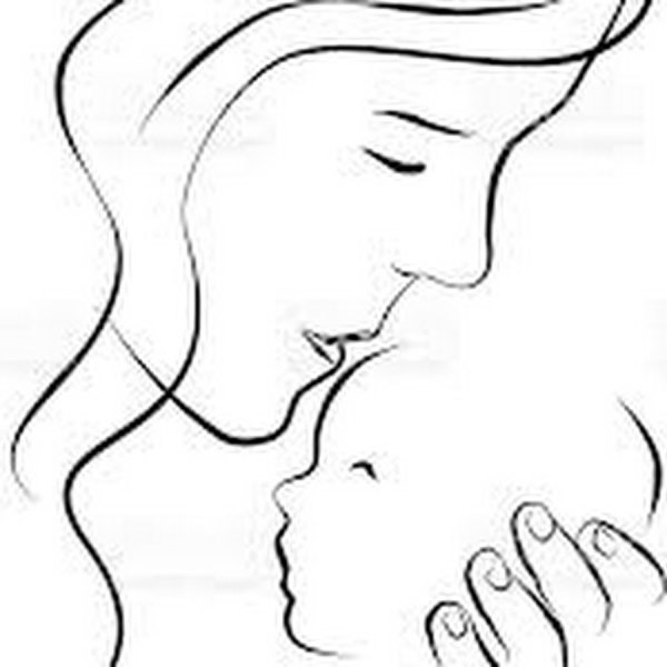 Рисование образ мамы