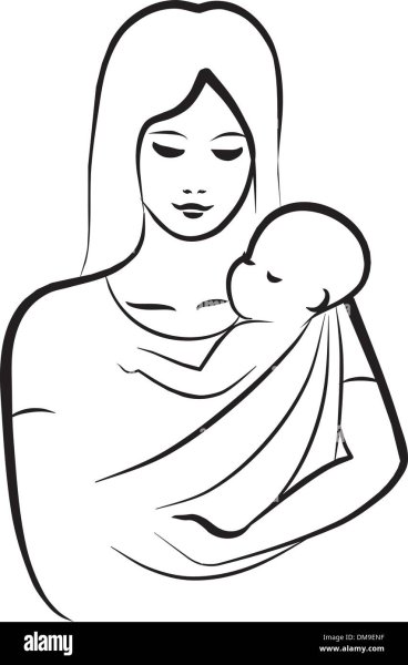 Изображение матери и ребенка