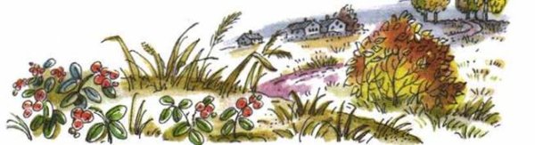 Бальмонт осень рисунок