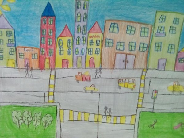 Рисование моя улица