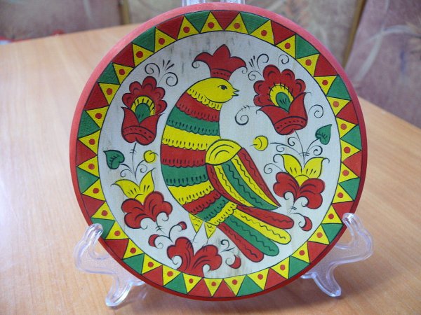 Расписанная посуда