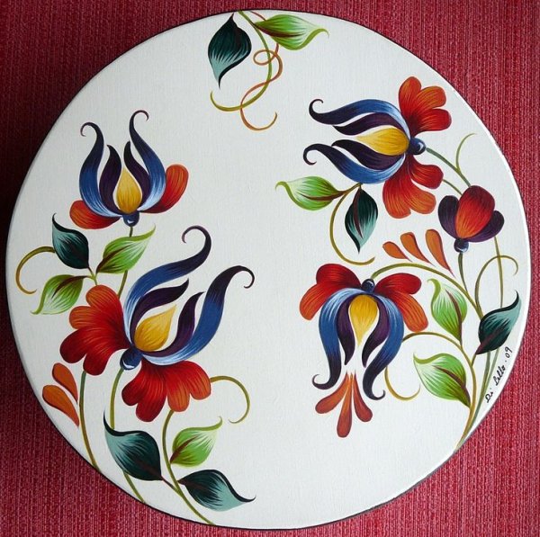 Расписные тарелки