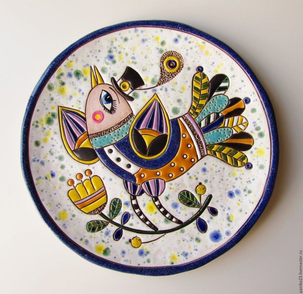 Тарелки Расписанные Ирина Паньковская