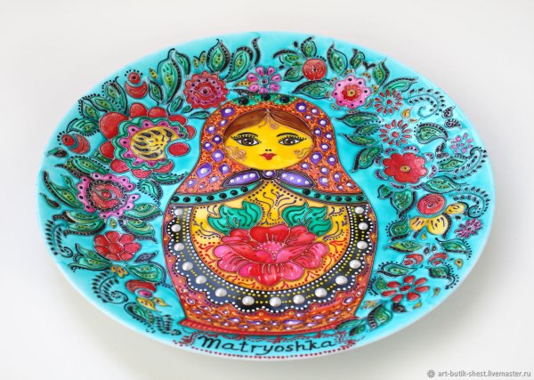 Расписные тарелочки