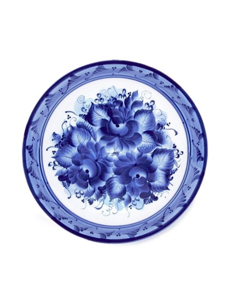 Гжельский фарфоровый завод тарелка
