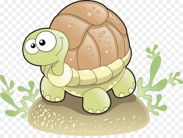 Черепаха мультяшная