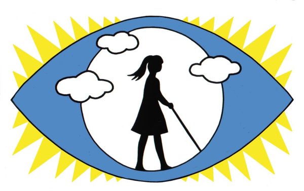 День белой трости эмблема