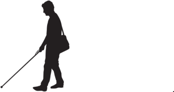 Незрячие люди