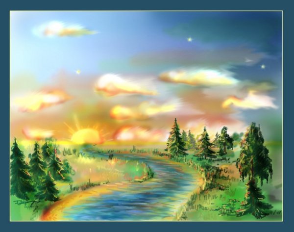 Фантастический пейзаж в живописи