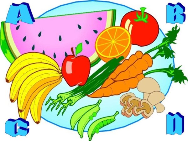 Здоровое питание рисунок