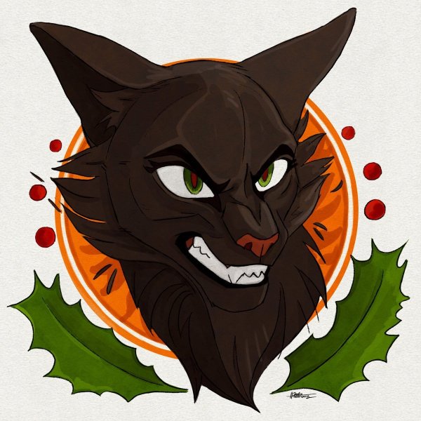 Коты Воители Остролистая