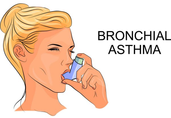 Астма рисунок