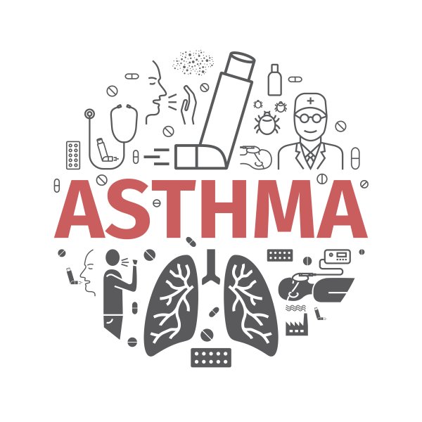 Значок бронхиальная астма