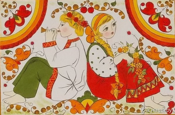 Картины в русском народном стиле