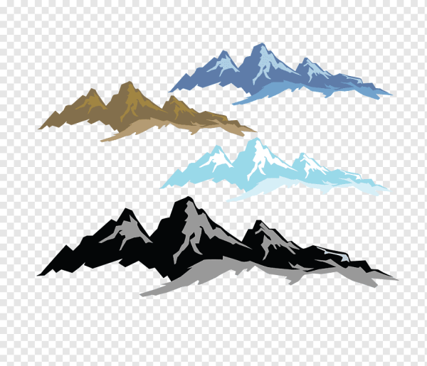 Горы Грузии вектор