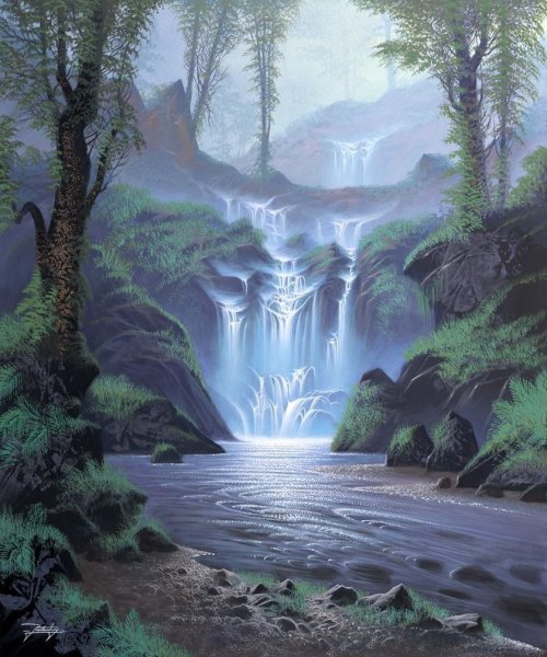 Озеро фэнтези