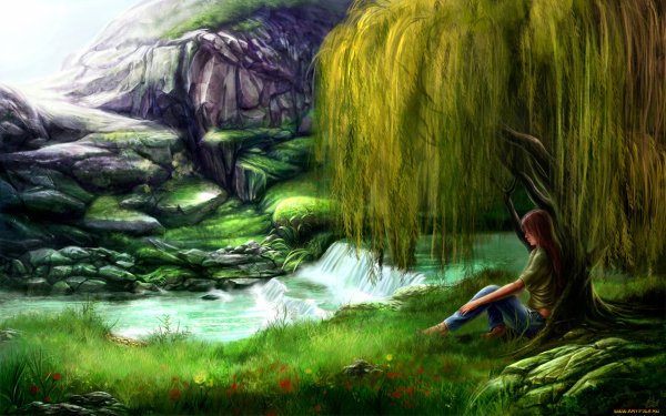 Фэнтези лес