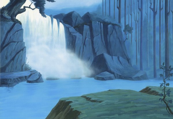 Водопад арт