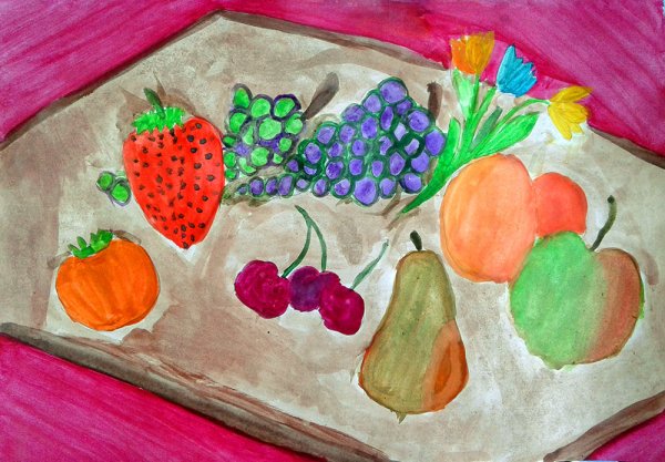 Осенний натюрморт с дарами леса