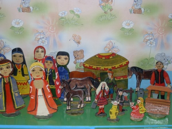 Казахская юрта строение