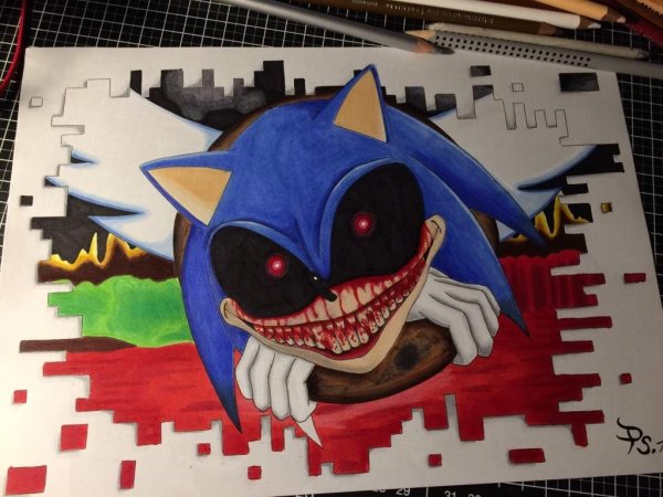 Рисунки Соника ехе