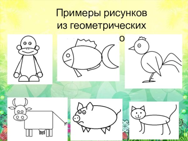 Рисунок из графических примитивов