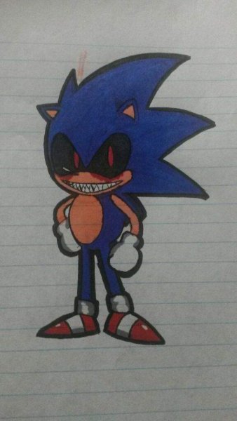 Соник ехе нарисовать