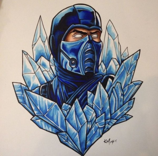 Саб Зиро карандашом